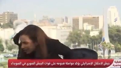 VIDEO: Israeli Strike Syrian Presidential Palace Caught Live As Ethnic Tensions Rise