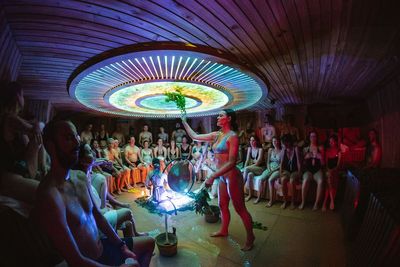 Sauna raves and "immersive banquets" at new "festival inspired" Shoreditch wellness club