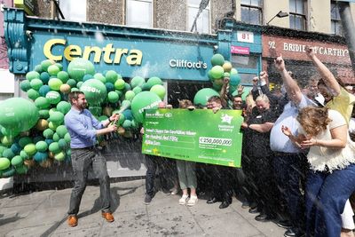 Irish family claims ‘surreal’ 250m euro EuroMillions jackpot