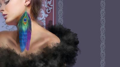 How to paint fabric and metal textures that bring clothing to life in digital art