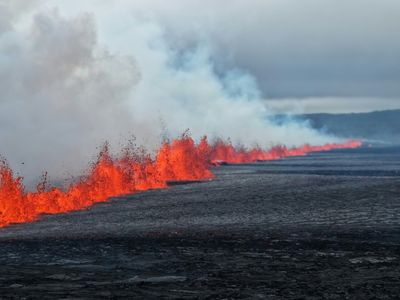 Iceland Volcano Erupts For Ninth Time Since 2023