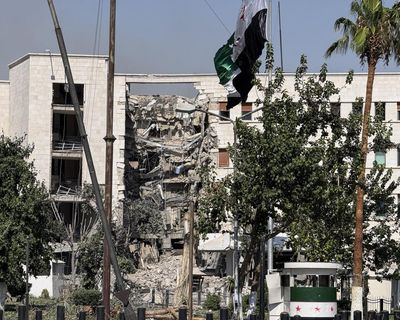 Israel strikes Syria’s defence ministry in third day of attacks