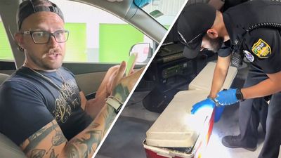 ‘Me holding my shirt over my nose while I’m watching this’: Florida man buys a storage unit and its contents at auction. Then he notices 2 Igloo coolers
