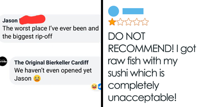 35 Times Customers Tried To Sabotage Businesses With Their Bad Reviews But Were Surprised When It Backfired