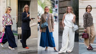 What to wear with wide-leg trousers: 7 outfit ideas that will take you from office to occasion