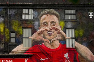 Diogo Jota 'immortalised' by new mural on Liverpool pub near Anfield