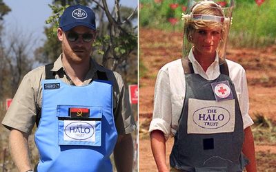 Prince Harry echoes Diana’s legacy in visit to Angolan minefield