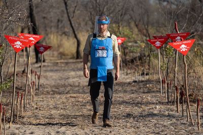 Harry echoes Diana’s legacy in visit to Angolan minefield