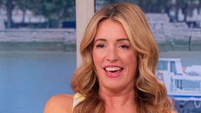 Cat Deeley's beautiful Broderie Anglaise midi skirt is the fresh take on denim I've been looking for