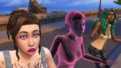 After 400 hours in The Sims 4, I've finally met my match: an occult-only household riddled with phantoms, house fires, and dead plants