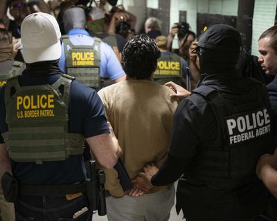 Trump administration sued for arresting people at immigration courts