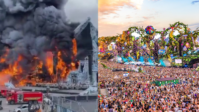 The Main Stage Of Tomorrowland Festival Engulfed By Flames Days Before Opening