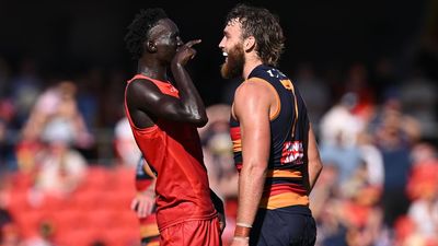 I don't mind it: Crows coach on heated post-game clash