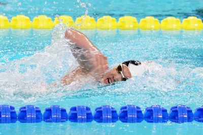 12-year-old Yu Zidi of China takes stunning times to the world swimming championships