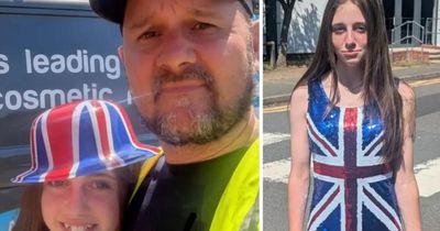 Convicted fraudster sets up GoFundMe for Union Jack dress girl's father