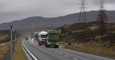 Girl, 8, and boy, 4, taken by air ambulance to hospital after A9 crash