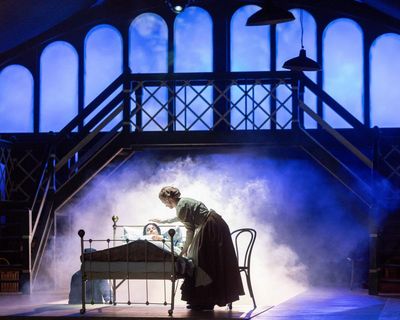 The Railway Children review – a real steam train is the spectacular star