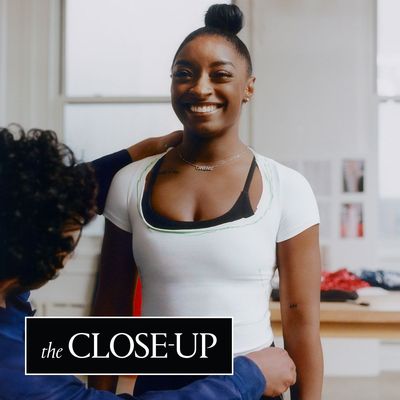 Exclusive: Simone Biles on Transforming Her Favorite Athleta T-Shirt Into Her 2025 ESPYs Red Carpet Gown