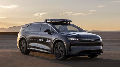 Lucid Gravity Robotaxis Will Hit The Uber App Next Year