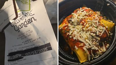 ‘If I wanted frozen food, I would’ve just went to Walmart’: Georgia woman orders Olive Garden. Then she sees how it comes