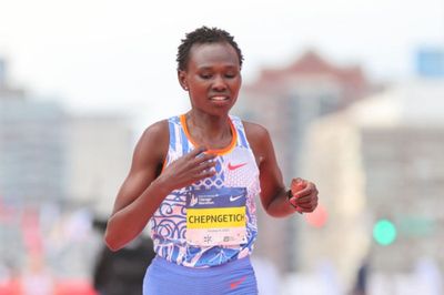 Marathon world record holder Ruth Chepngetich provisionally suspended after positive drugs test