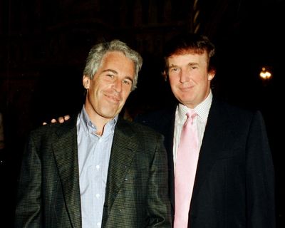 Trump supporters burn Maga hats after he dismisses Epstein files furor as ‘hoax’