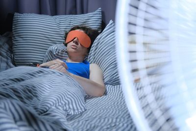 Using a fan during summer could help you sleep better – and it’s not just about the temperature