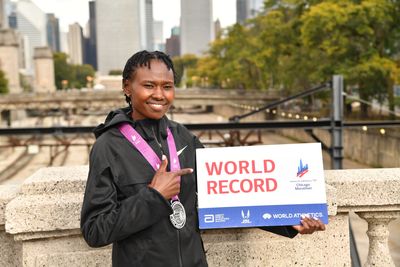 Marathon record-holder Ruth Chepngetich suspended for positive doping test