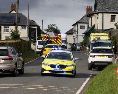 Child dies after school coach overturns in Somerset