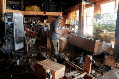 Severe weather in tropical storm's wake triggers North Carolina state of emergency