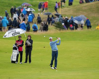 Harris English among a fascinating group of leaders after Open’s longest day