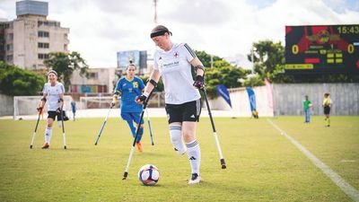 "I never imagined I'd become a Lioness footballer" – Sarah Haskins on making her England Amputee debut