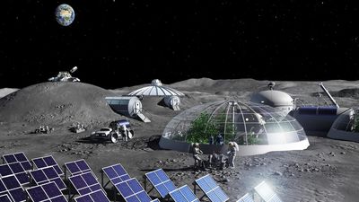 Scientists extracted water and oxygen from moon dust using sunlight. Could it work on the lunar surface?