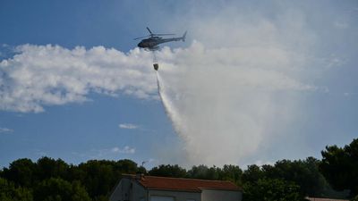 Residents evacuated as firefighters battle wildfires in southern France