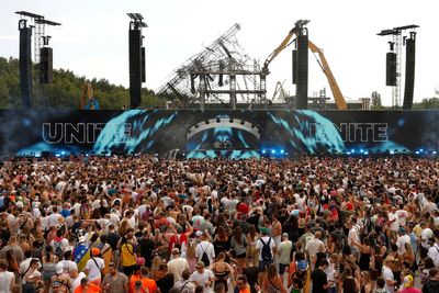 Tomorrowland music festival opens after its main stage was destroyed by a huge fire