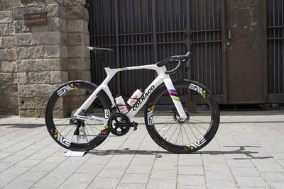 Tadej Pogačar destroyed GC riders in stage 12 of the Tour de France with a solo breakaway on the Hautacam - check out the bike he used for the climb and it's not his V5RS