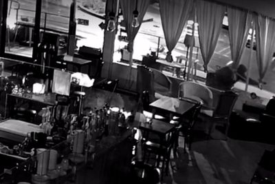 Shocking moment stranger opens fire on two women in California parking lot