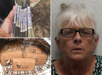 Real-life ‘Gangster Granny’ at helm of £80m cocaine empire is jailed for 20 years