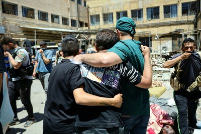 'Mass Grave': Medics Appeal For Aid At Last Working Hospital In Syria's Sweida