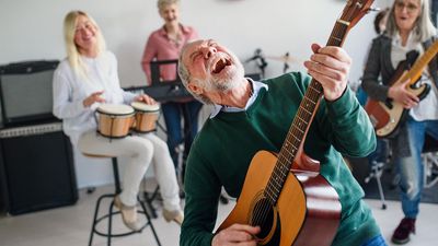 “The brains of older musicians stay finely tuned thanks to years of training”: Scientists say long-term musical training helps stop age-related decline– so keep on playing your guitar
