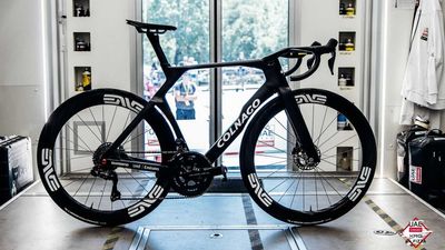 Tadej Pogačar's heavily modified 6.9kg Colnago Y1Rs for his Tour de France mountain time trial domination