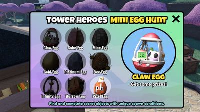 How to get all 9 Eggs in Tower Heroes (Egg Hunt) – Roblox