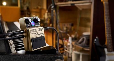“A faithful reproduction of the most famous vintage rotary speaker design”: The Boss RT-2 Rotary Ensemble captures that vintage Leslie mojo in a compact pedal – and its display is worth the money alone