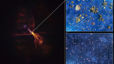 In a cosmic first, astronomers spot a new planet system being born around an alien star