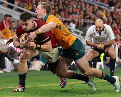 Lions lay down series marker and ease to victory over Australia in first Test