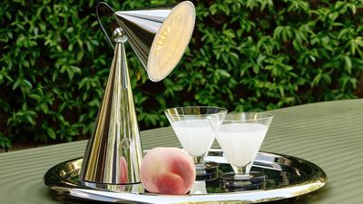 Sorry to All Other Portable Lamps, But This Designer Chrome One Is the Best One I've Seen This Year