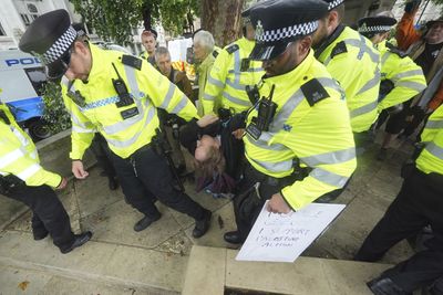 Protests held across UK supporting banned Palestine Action despite arrests