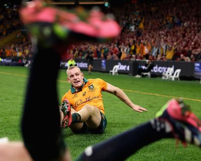 Unfancied Wallabies finish strong against Lions as Jorgensen and Potter glimmer in gold