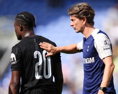 Frank and open: early observations as Dane’s Spurs tenure begins with friendly win