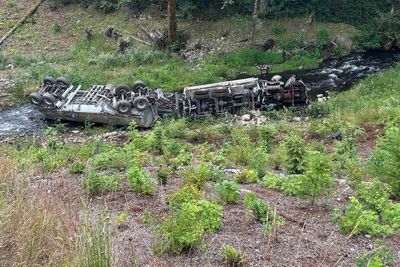 Crews work to contain petroleum spill in Washington after tanker truck accident